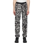 TAKAHIROMIYASHITA TheSoloist. Black and White Mickey Mouse Words Trousers