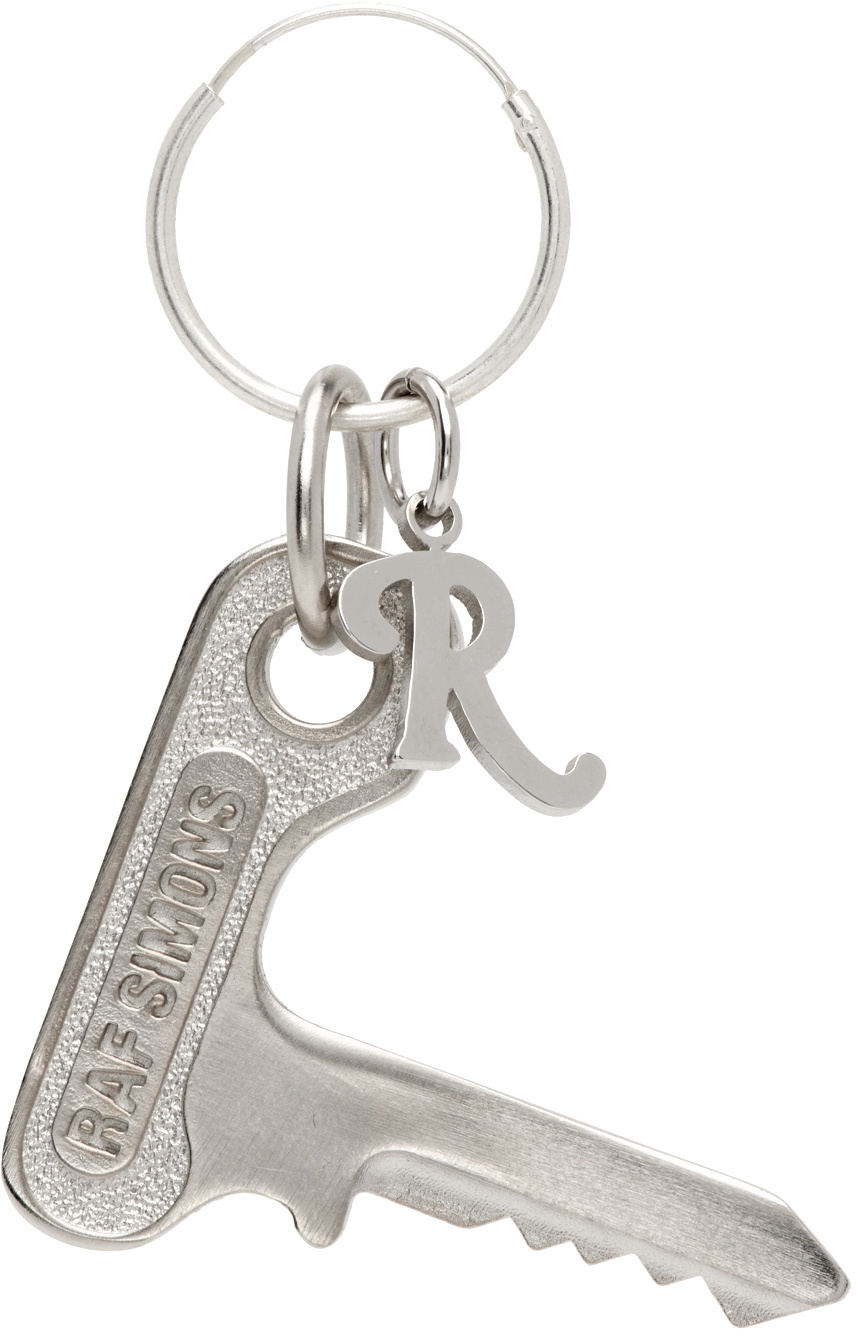 Raf Simons Silver Key Single Earring Raf Simons