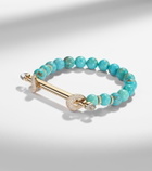 Ananya Chakra 18kt gold bracelet with gemstones