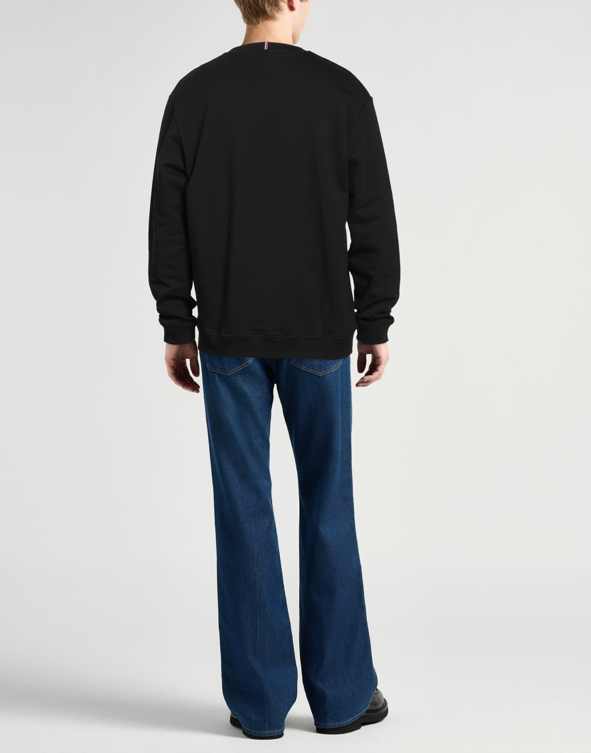 Les Deux Mens Sweatshirt in Black