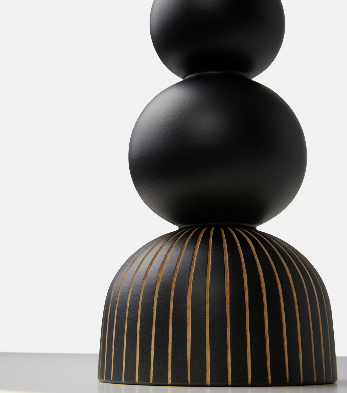 Zanat Aurora Large wood candle holder by Ludovica and Roberto Palomba
