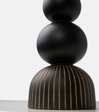 Zanat Aurora Large wood candle holder by Ludovica and Roberto Palomba