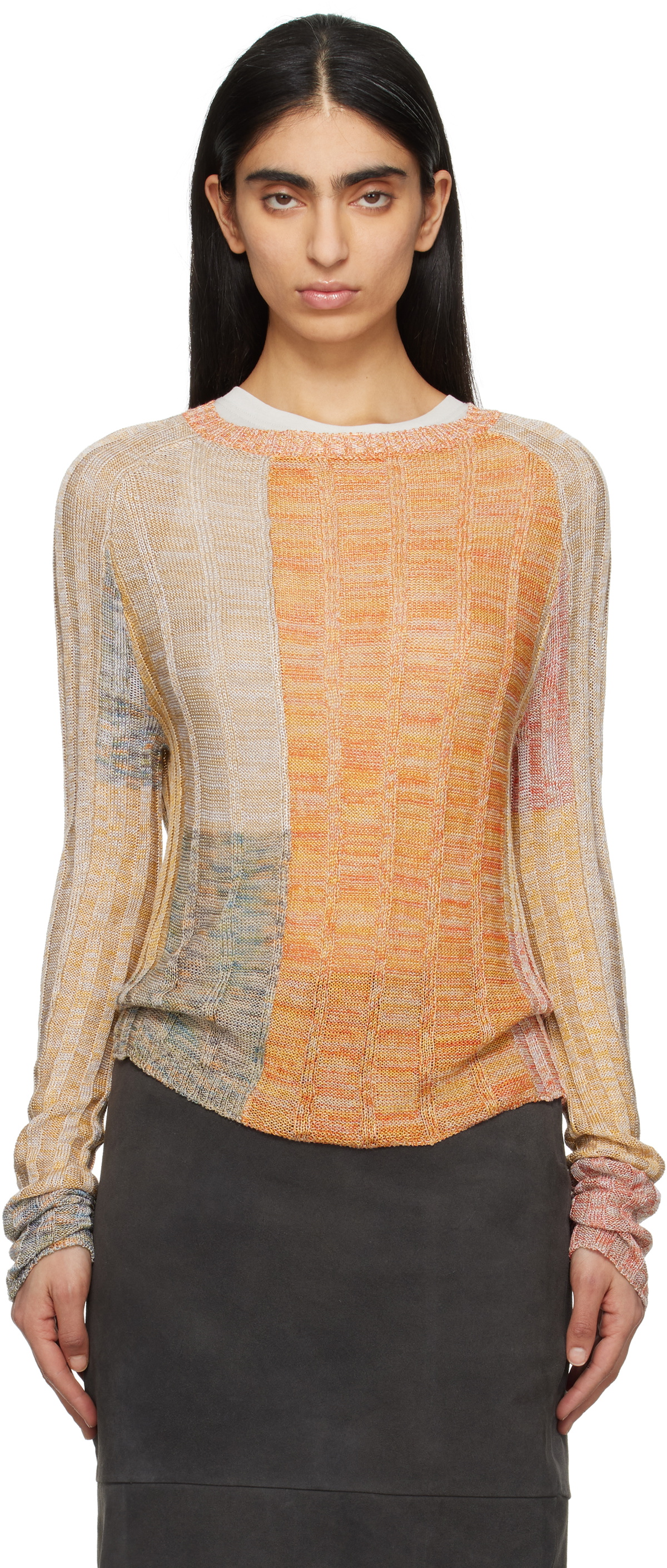 Eckhaus Latta Multicolor Symphony Sweater