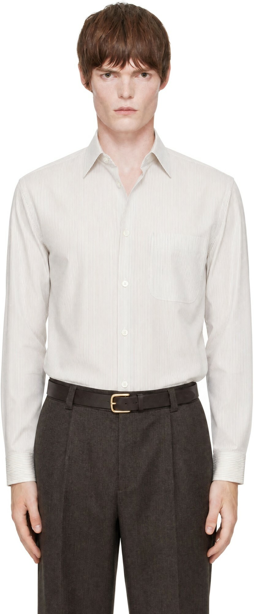 ANOTHER ASPECT Gray Another 4.0 Shirt