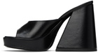 SIMONMILLER Black Slice Heeled Sandals