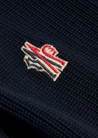 Moncler Grenoble Panelled Shell and Cotton-knit Jacket Navy