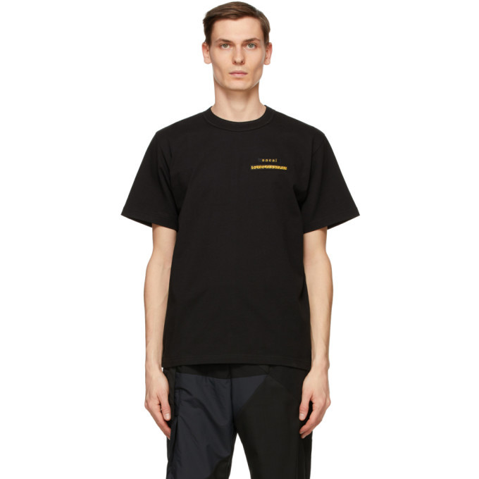 Sacai Black Hank Willis Thomas Edition Graphic T-Shirt Sacai