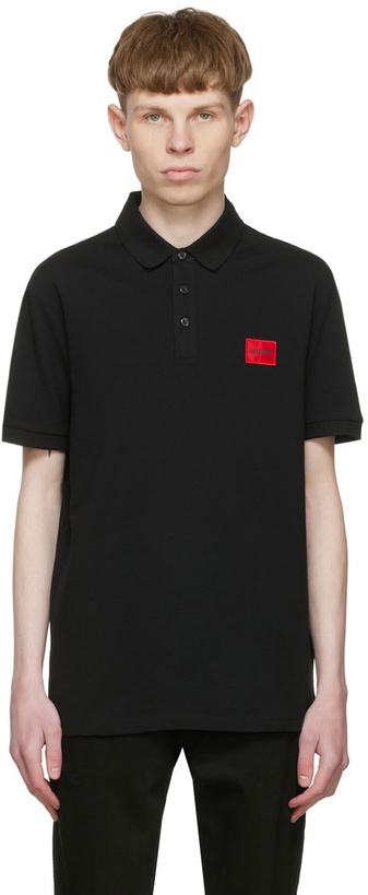 Photo: Hugo Black Cotton Polo