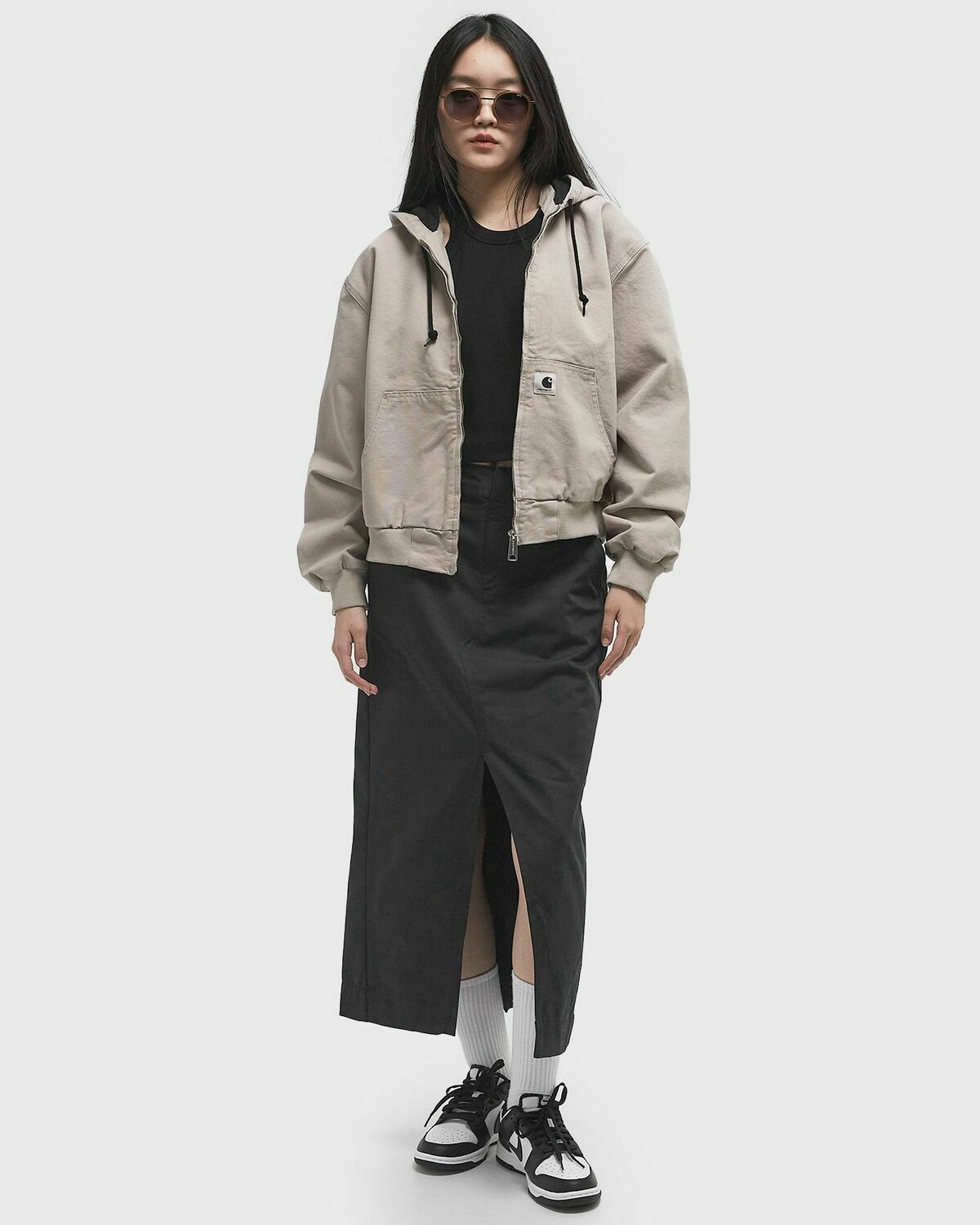 Carhartt WIP OG Active Jacket Beige Womens Bomber Jacket