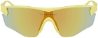 District Vision Yellow Junya Racer Sunglasses