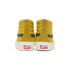 Vans Yellow and Green OG Sk8-Hi LX Sneakers