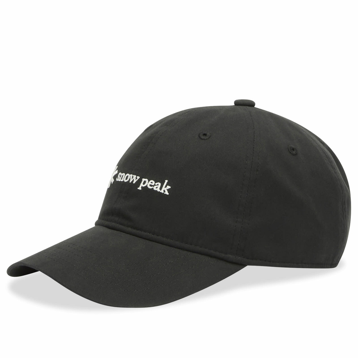 Snow Peak Men's NSD Logo Cap in Black