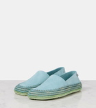 Loewe Paula's Ibiza Rio suede slip-on shoes