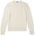 Kiton - Cable-Knit Cashmere Sweater - Neutrals