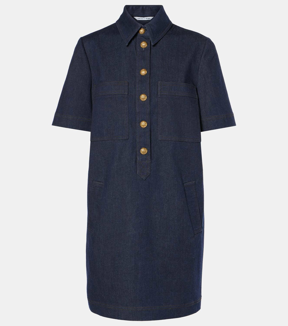 Veronica Beard Koulis denim minidress Veronica Beard