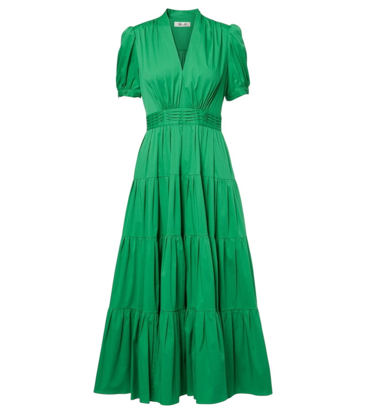 Photo: Diane von Furstenberg Darby cotton-blend maxi dress