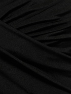 16ARLINGTON - Berretta Draped Jersey Midi Skirt