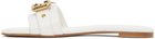 Chloé White Mae Sandals
