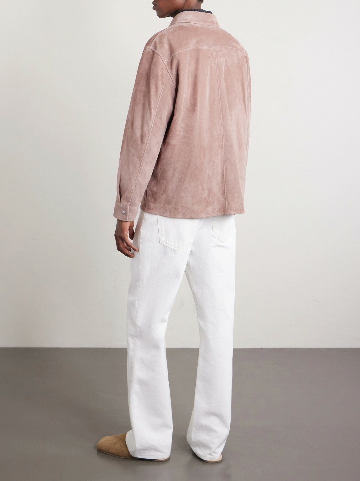 FRAME - Suede Shirt - Pink