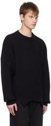 Jil Sander Black Oversized Sweater