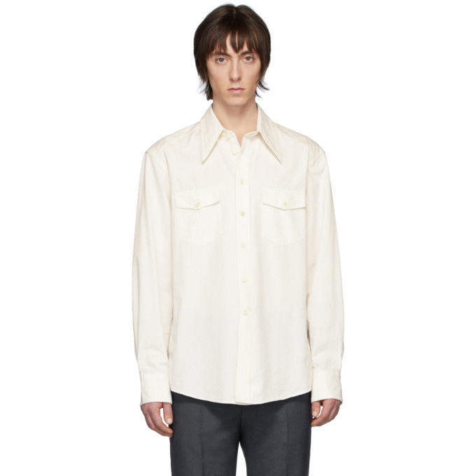 Photo: Lemaire Off-White Western Shirt