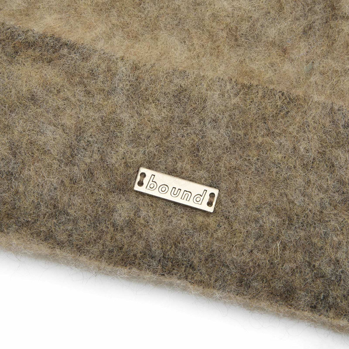 Bound Men's Mohair Beanie in Brown 