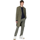 Acne Studios Brown Vichy Check Coat