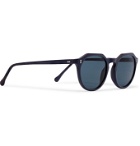 Cubitts - Cartwright D-Frame Matte-Acetate Sunglasses - Blue