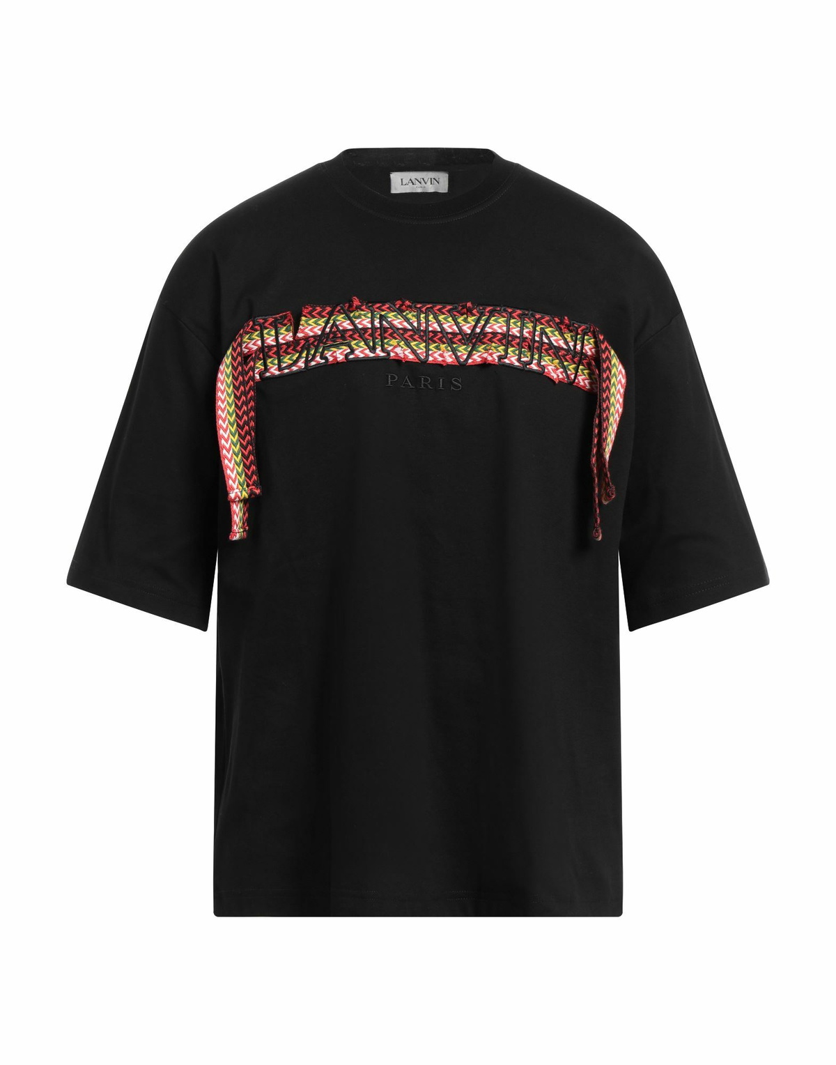 Lanvin Mens T-shirt in Black