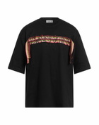 Lanvin Mens T-shirt in Black