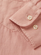 120% - Linen Shirt - Pink