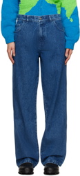 Sky High Farm Workwear Blue Perennial Jeans