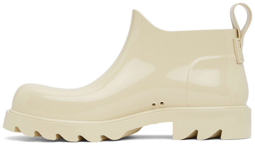 Bottega Veneta Off-White Stride Boots Bottega Veneta
