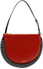 JW Anderson Red & Black Bumper Moon Bag