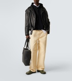 Loewe Anagram cotton jersey hoodie