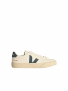 Veja campo Blu White Leather Sneakers