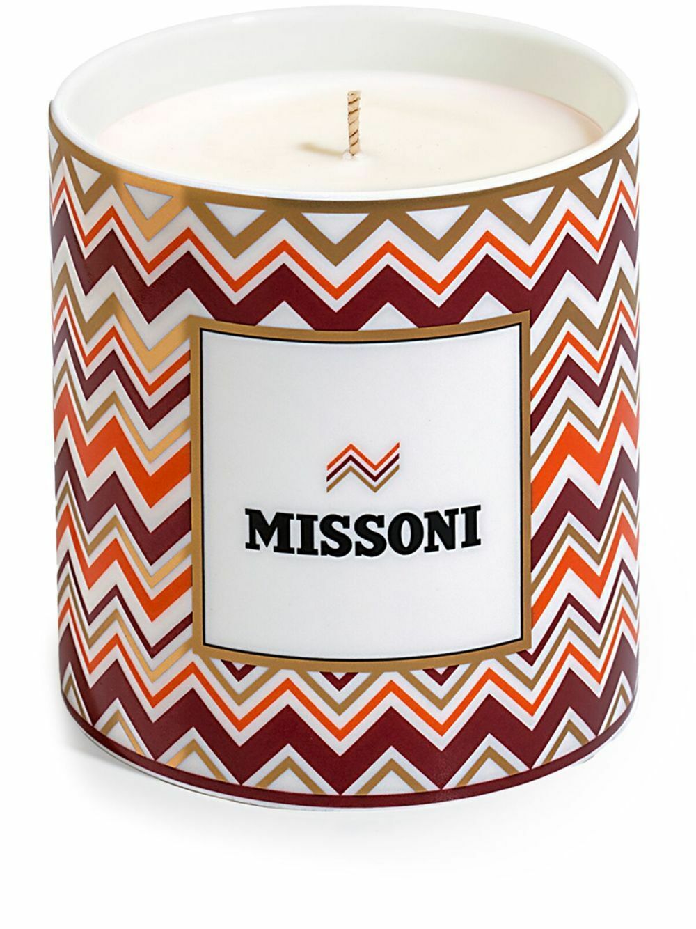 Missoni Home Iconic Zigzag-Print Candle