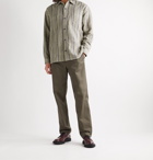 YMC - Andre Striped Cotton-Blend Shirt - Neutrals