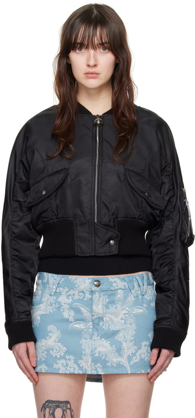 Photo: Vivienne Westwood Black Cynthia Bomber Jacket