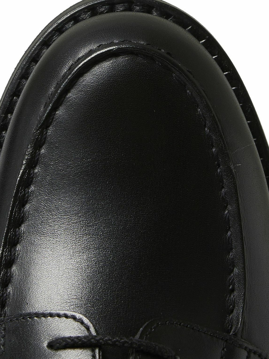 J.M. Weston - 641 Leather Derby Shoes - Black