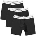 Calvin Klein Men's CK Underwear Boxer Brief - 3 Pack in Black