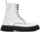 Virón White & Black 1992 Contrast Boots