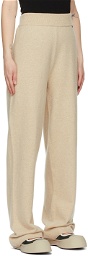 extreme cashmere Beige Cashmere N°104 Trouser Lounge Pants