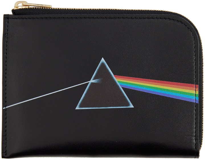 Photo: Undercover Black Leather Pink Floyd Wallet