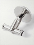 Montblanc - Engraved Stainless Steel Mother-of-Pearl Cufflinks
