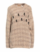 Cormio Womens Sweater in Beige