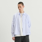 END. Fairways Long Sleeve Shirt in Sky Blue