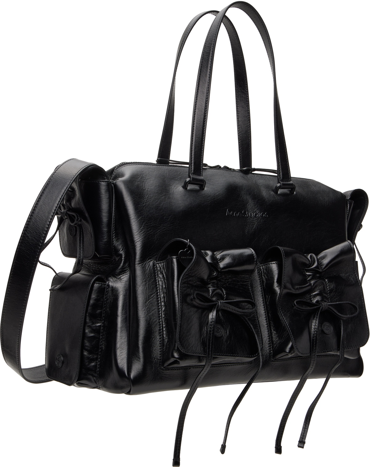 Acne Studios Black Multipocket Bag