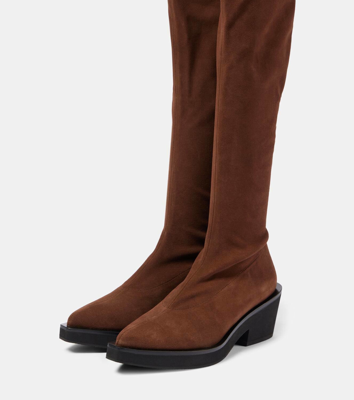 Clergerie Tenny suede over-the-knee boots