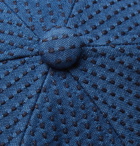 Blue Blue Japan - Sashiko Indigo-Dyed Cotton Baseball Cap - Blue